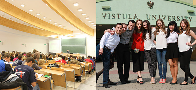 du học chuyển tiếp đại học Vistula Ba Lan