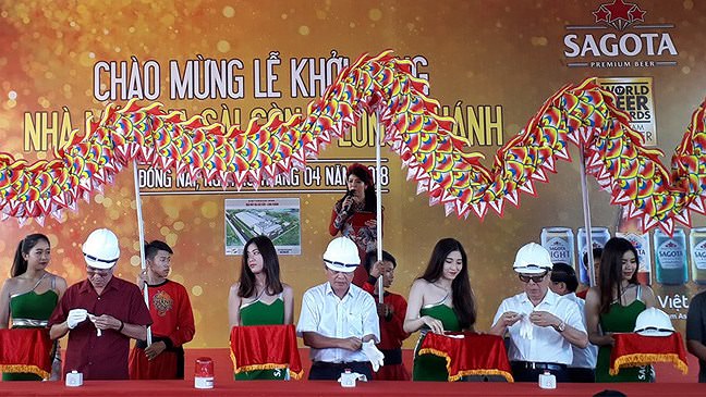 Khởi công xây dựng Nhà máy bia Sài Gòn - Long Khánh, mở ra cơ hội việc làm cho sinh viên EAUT.