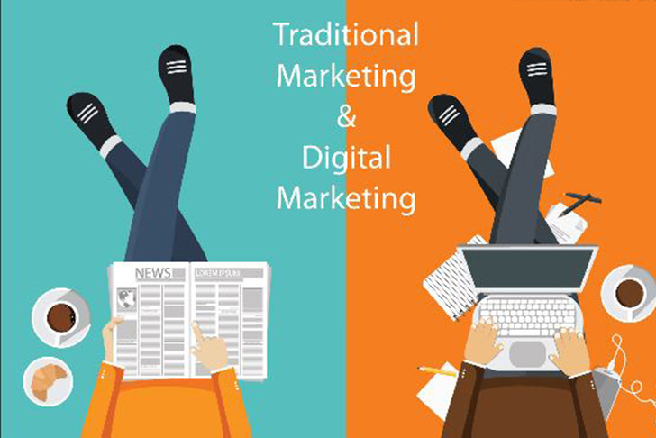 Digital Marketing khác gì với Marketing truyền thống
