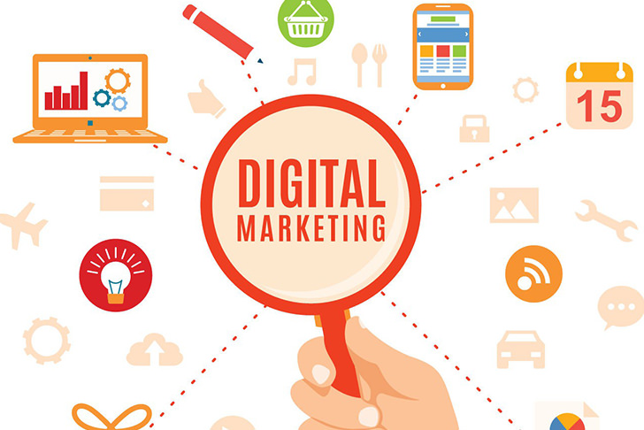 Digital Marketing (hay còn gọi là tiếp thị kỹ thuật số) là toàn bộ các hoạt động marketing có sử dụng các thiết bị điện tử