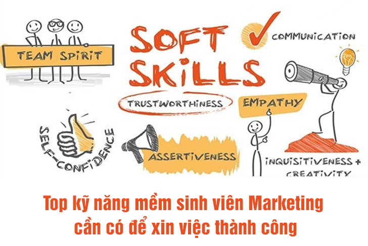 3 kỹ năng mềm sinh viên Marketing cần có để xin việc thành công