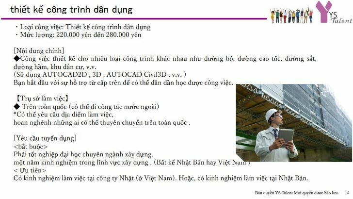 Mot so thong tin ve don ky su lam viec tai Nhat Ban cho sinh vien Truong Dai hoc Cong nghe Dong A 3 1
