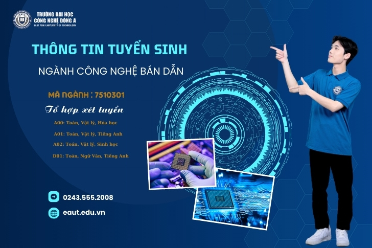 Thông tin xét tuyển ngành Công nghệ bán dẫn 