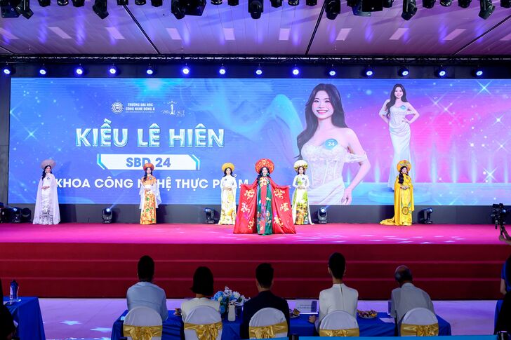 Đêm chung kết rực rỡ MISS EAUT 2025 - Hoa khôi Đại học Công Nghệ Đông Á 60 KIM 8148