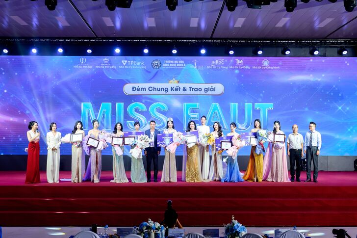 Đêm chung kết rực rỡ MISS EAUT 2025 - Hoa khôi Đại học Công Nghệ Đông Á 1 KIM 9165