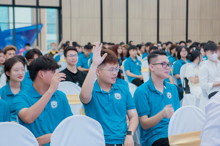 The Faculty of Business Administration Successfully Organizes the Citizenship Week to Welcome K16 New Students 35 F8C9976