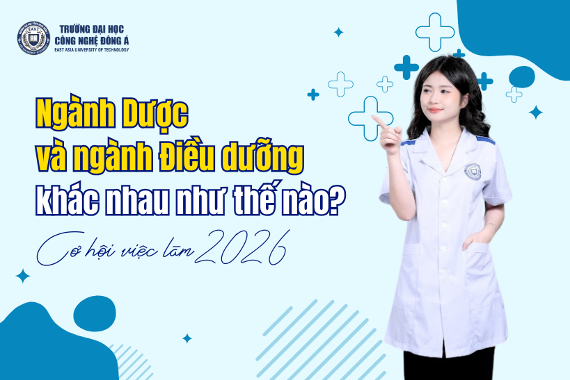 Ngành Dược và ngành Điều dưỡng khác nhau như thế nào? Cơ hội việc làm 2026 35 Nganh Duoc va nganh Dieu duong khac nhau nhu the nao