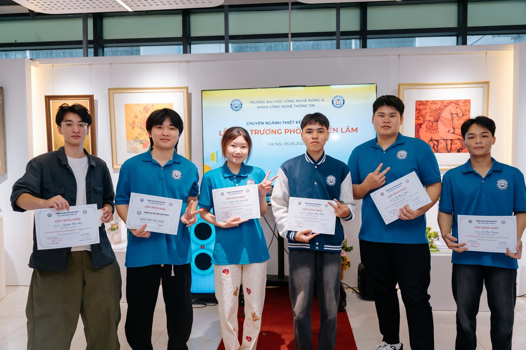 EAUT khai trương Phòng Triển lãm sáng tạo